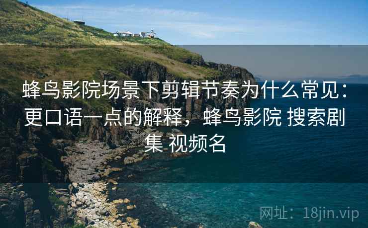 蜂鸟影院场景下剪辑节奏为什么常见：更口语一点的解释，蜂鸟影院 搜索剧集 视频名