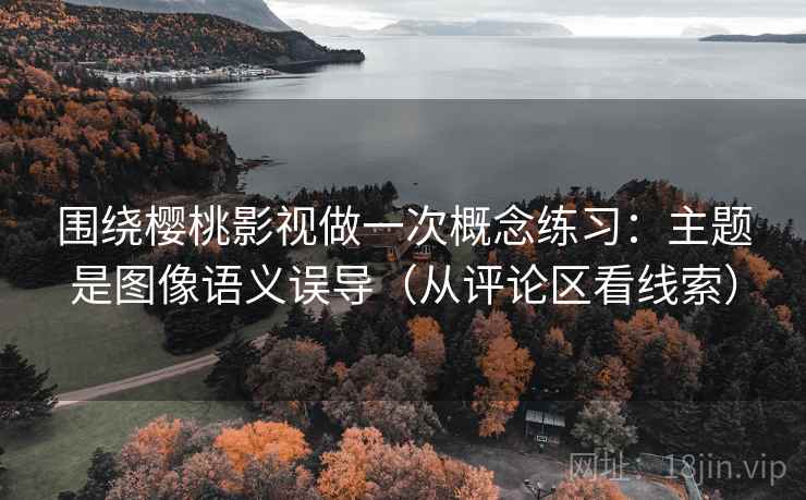 围绕樱桃影视做一次概念练习：主题是图像语义误导（从评论区看线索）