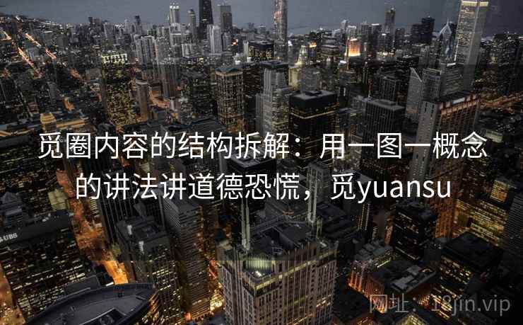 觅圈内容的结构拆解:用一图一概念的讲法讲道德恐慌,觅yuansu 觅圈内容的结构拆解:用一图一概念的讲法讲道德恐慌,觅yuansu